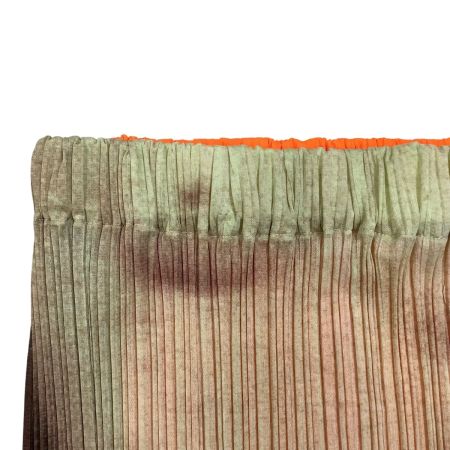 ISSEY MIYAKE イッセイミヤケ PLEATS PLEASE リメイク スカート SIZE 4 PP64-JH732  オレンジ