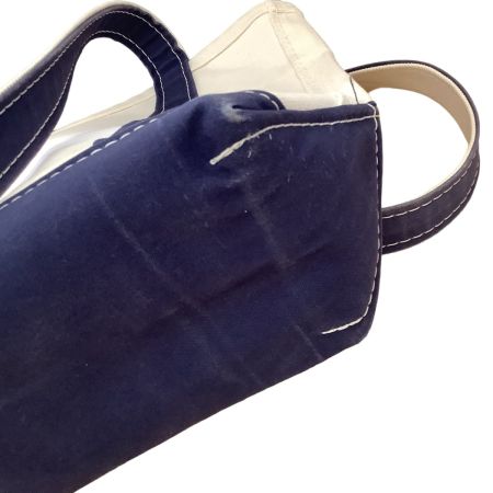 L.L.Bean エルエルビーン トートバッグ ネイビー×ホワイト
