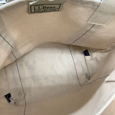 L.L.Bean エルエルビーン トートバッグ ネイビー×ホワイト