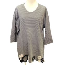 JURGEN LEHL ヨーガンレール レディース カットソー SIZE M グレー Bランク