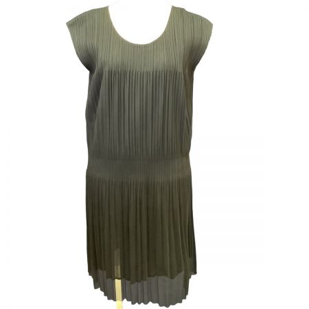  ISSEY MIYAKE イッセイミヤケ PLEATS PLEASE チュニック  SIZE 3 PP31-JT713 ブラック