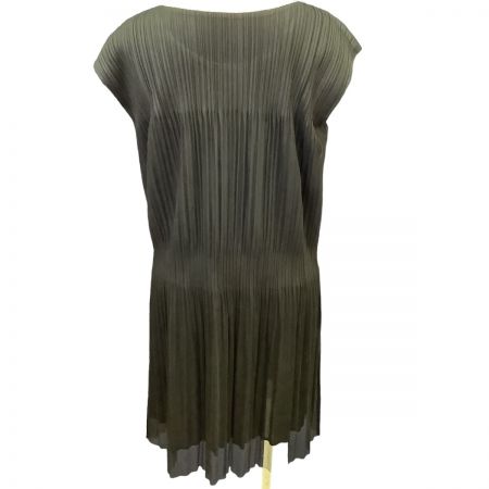  ISSEY MIYAKE イッセイミヤケ PLEATS PLEASE チュニック  SIZE 3 PP31-JT713 ブラック