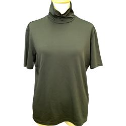 ISSEY MIYAKE HaaT タートルネックカットソー SIZE 2 HA21JJ388 ブラック Bランク