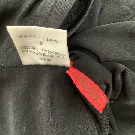 ISSEY MIYAKE HaaT タートルネックカットソー SIZE 2 HA21JJ388 ブラック