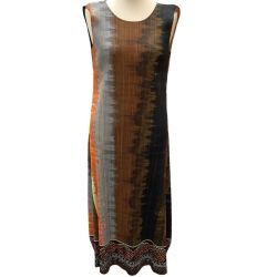 ♪♪ ISSEY MIYAKE イッセイミヤケ PLEATS PLEASEノースリーブ ワンピース  SIZE 3 PP03-JH513 Bランク