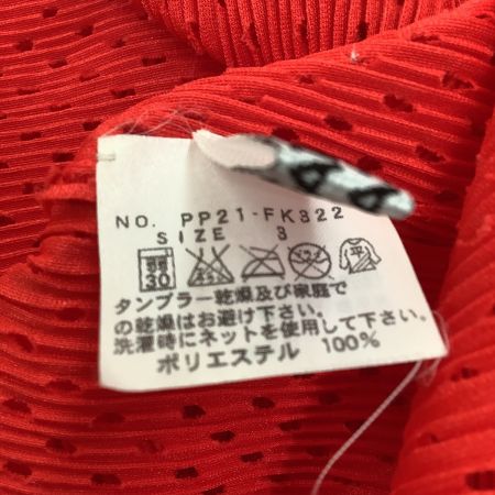 ISSEY MIYAKE イッセイミヤケ PLEATS PLEASE カットソー メッシュ SIZE 3 PP21-FK322 レッド