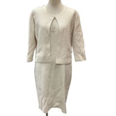 MAX MARA マックスマーラー セットアップ ジャケット ワンピース SIZE L アイボリー Bランク