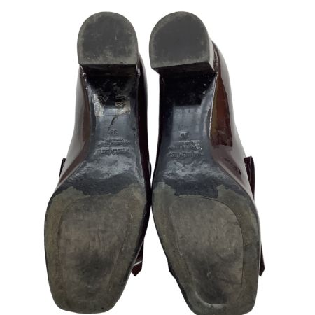 MAX MARA マックスマーラー レディース パンプス エナメル SIZE 36 焦げ茶