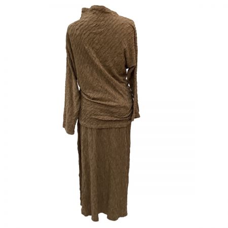  JURGEN LEHL ヨーガンレール レディース  セットアップ カットソー スカート SIZE M ベージュ