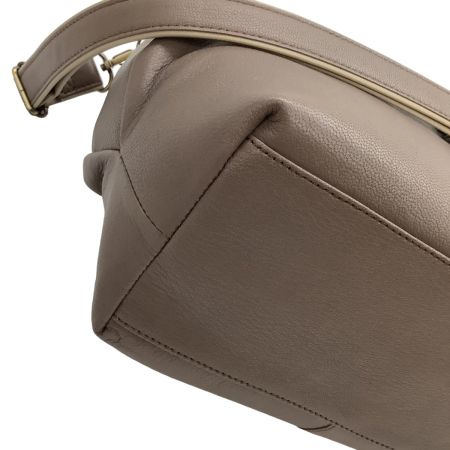 IBIZA イビサ レディース ２WAYバッグ ハンドバッグ ショルダーバッグ レザー グレージュ