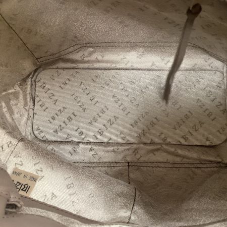 IBIZA イビサ レディース ２WAYバッグ ハンドバッグ ショルダーバッグ レザー グレージュ