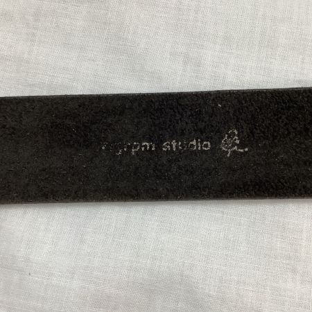  45rpm 45アールピーエム メンズ ベルト ブラック