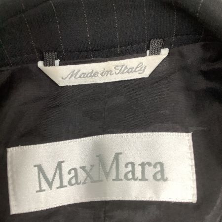  MAX MARA マックスマーラー レディース セットアップ スーツ SIZE 38 ストライプ ブラック