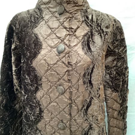  peplum yoshiki hishinuma ペプラム バイ ヨシキ ヒシヌマ レディース ロングコート ブラウン