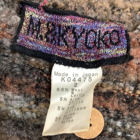 M&KYOKO エムアンドキョウコ レディース ロングコート  SIZE 2 グレー