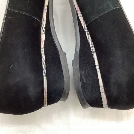  BURBERRY LONDON バーバリーロンドン レディース  パンプス SIZE 22.5cm スウェード ブラック