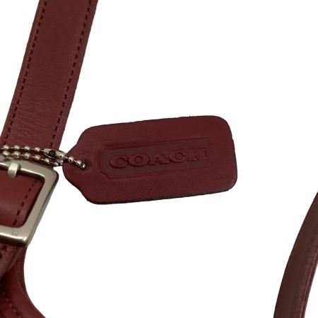COACH コーチ ショルダーバッグ レザー  F0P-9146  レッド