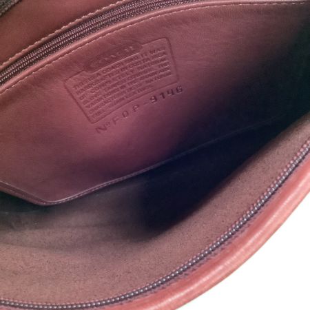 COACH コーチ ショルダーバッグ レザー  F0P-9146  レッド