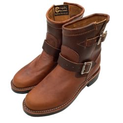 ♪♪ CHIPPEWA チペワ レディース ショートブーツ SIZE 22.5cm ブラウン Cランク