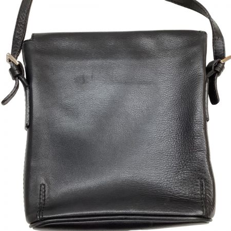  BURBERRY バーバリー レディース ショルダーバッグ レザー ブラック