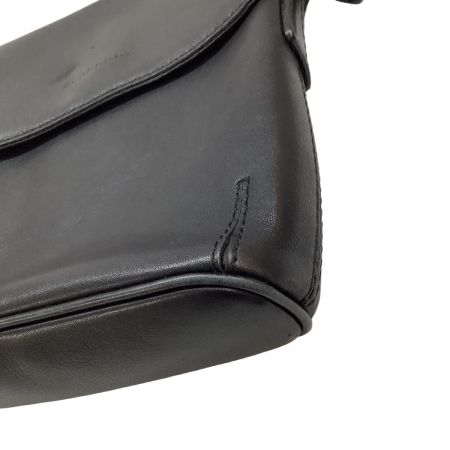  BURBERRY バーバリー レディース ショルダーバッグ レザー ブラック