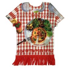 ISSEY MIYAKE イッセイミヤケ PLEATS PLEASE カットソー キッシュ SIZE 3 PP71-JK821 レッド Bランク