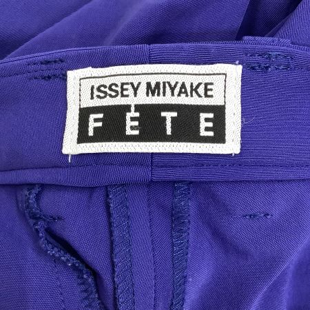 ISSEY MIYAKE イッセイミヤケ レディース パンツ SIZE 2 IF84FF502 パープル