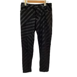 ISSEY MIYAKE イッセイミヤケ レディース パンツ SIZE 2 IM53FF024 ブラック Bランク