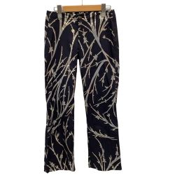 ISSEY MIYAKE イッセイミヤケ レディース パンツ SIZE 1 IM63FF546 ネイビー Bランク
