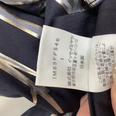 ISSEY MIYAKE イッセイミヤケ レディース パンツ SIZE 1 IM63FF546 ネイビー