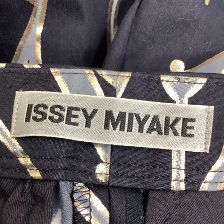 ISSEY MIYAKE イッセイミヤケ レディース パンツ SIZE 1 IM63FF546 ネイビー