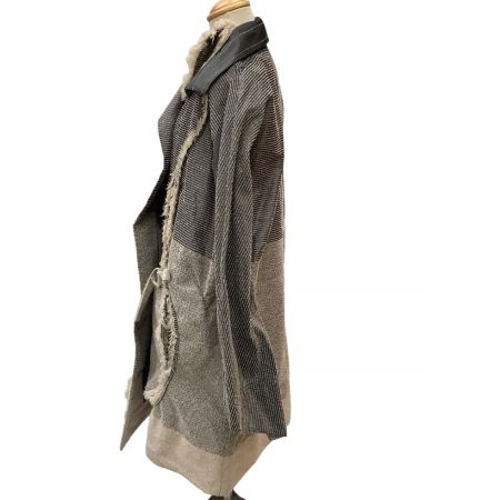  ISSEY MIYAKE イッセイミヤケ A-POC INSIDE 激レア コート  IM03FA540 チャコールグレー