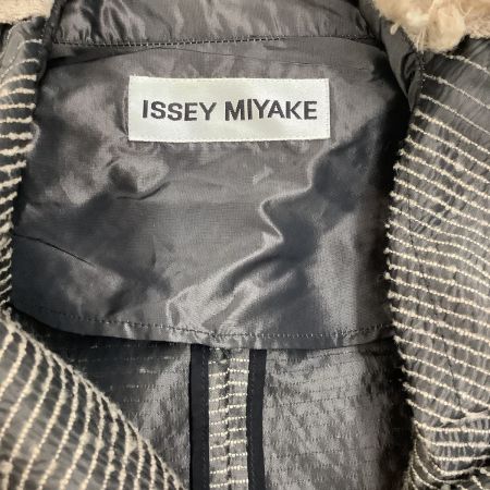  ISSEY MIYAKE イッセイミヤケ A-POC INSIDE 激レア コート  IM03FA540 チャコールグレー