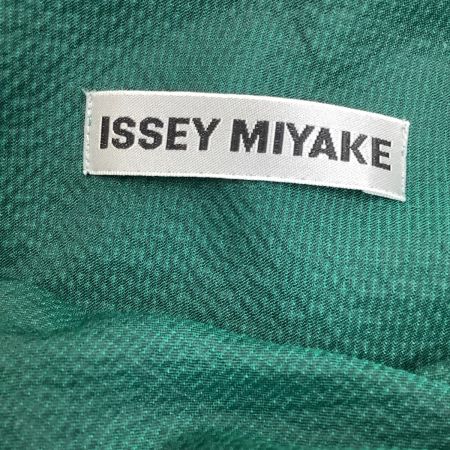 ISSEY MIYAKE イッセイミヤケ 3Dスチームストレッチプリーツ ノースリーブ カットソー IM62FJ563 グリーン