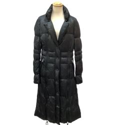 ♪♪ ISSEY MIYAKE イッセイミヤケ ダウンコート SIZE 3 ダウン90％  IM03FA524 ブラック Cランク