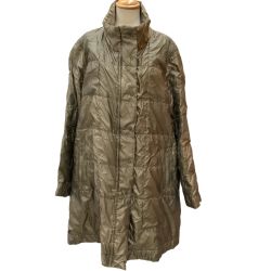 ISSEY MIYAKE HaaT イッセイミヤケ ナイロンコート SIZE 3 HA93FA604 ゴールド Bランク