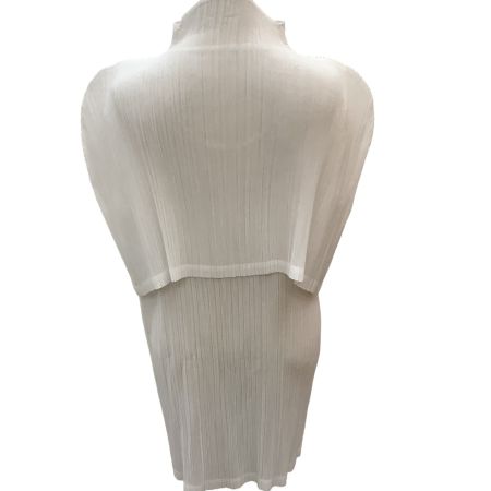 ISSEY MIYAKE イッセイミヤケ プリーツ 変形 重ね着風 チュニック SIZE L IM61FJ965 ホワイト