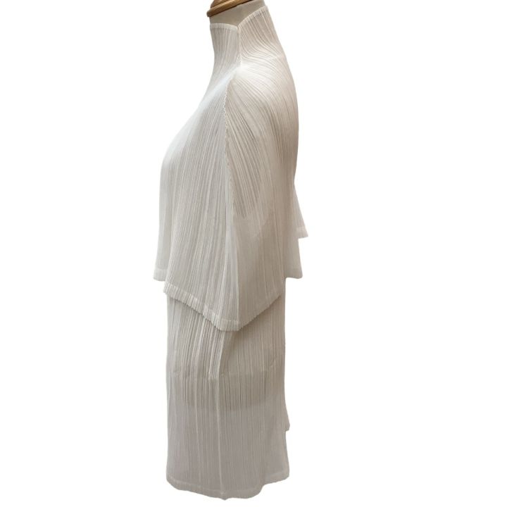 ISSEY MIYAKE イッセイミヤケ プリーツ 変形 重ね着風 チュニック SIZE  
