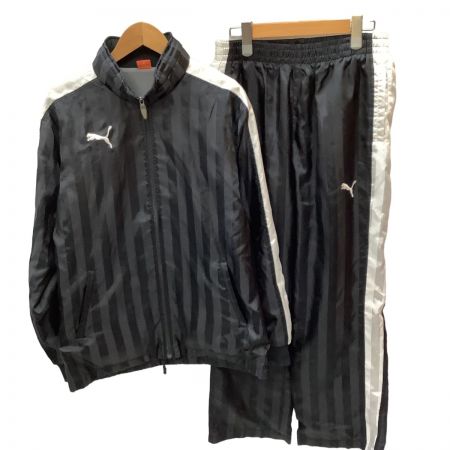  PUMA プーマ メンズ ジャージ 上下セット SIZE M ブラック