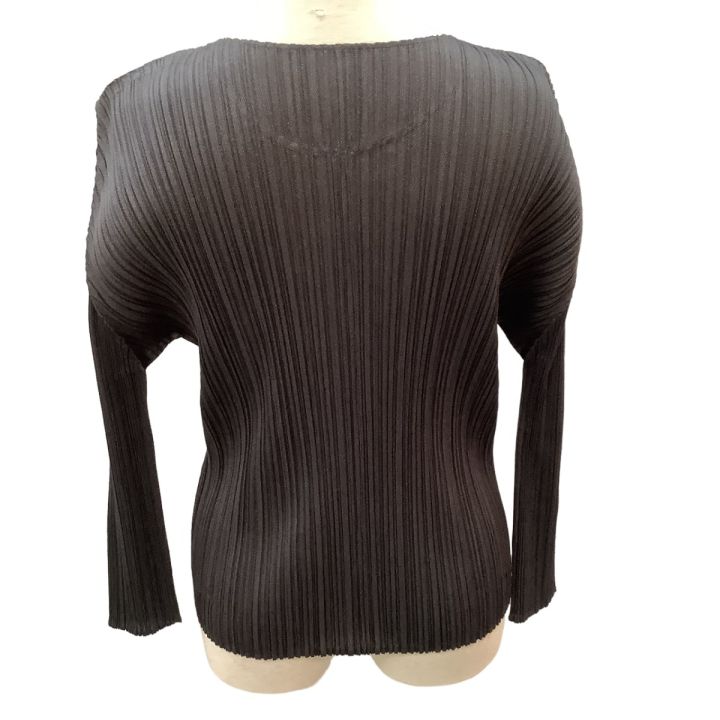 ISSEY MIYAKE イッセイミヤケ PLEATS PLEASE 変形カットソー SIZE 3