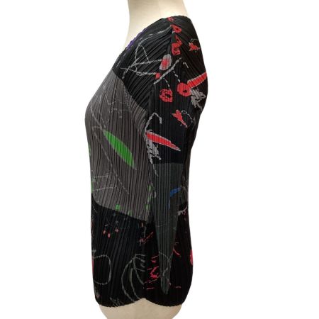 ISSEY MIYAKE イッセイミヤケ PLEATS PLEASE カットソー SIZE 3 PP53-JK632 グレー