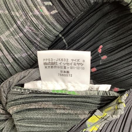 ISSEY MIYAKE イッセイミヤケ PLEATS PLEASE カットソー SIZE 3 PP53-JK632 グレー