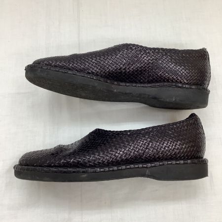  JURGEN LEHL ヨーガンレール レディース パンプス レザー編み込み SIZE 23cm ブラック