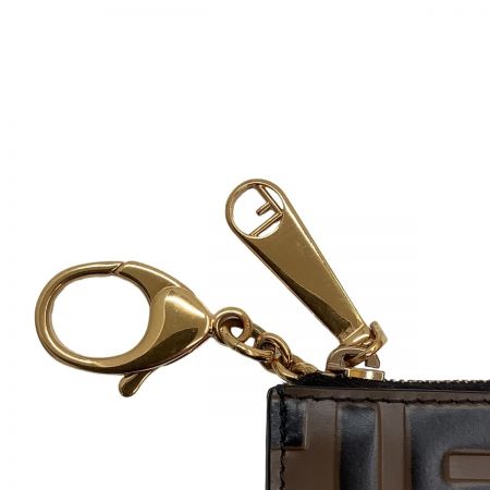  FENDI フェンディ コインケース 小銭入れ カードケース ブラウン