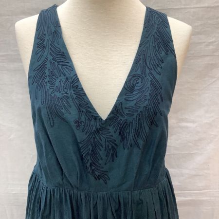  JURGEN LEHL ヨーガンレール レディース ワンピース SIZE M 青緑