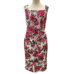 ♪♪ TADASHI SYOJI タダシ ショージ レディース ワンピース ドレス SIZE 4 ショッキングピンク Bランク