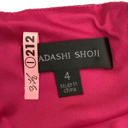  TADASHI SYOJI タダシ ショージ レディース ワンピース ドレス SIZE 4 ショッキングピンク