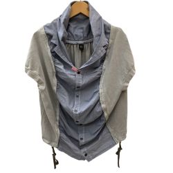 Y's ワイズ レディース カットソー SIZE 2 グレー Bランク