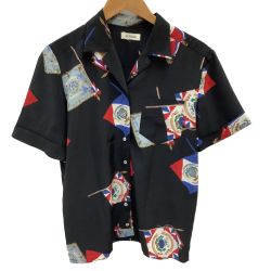 INGEBORG インゲボルグ レディース 半袖シャツ  ブラック Bランク