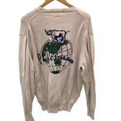 Papas パパス メンズ Vintage ヴィンテージ セーター  ベージュ Cランク